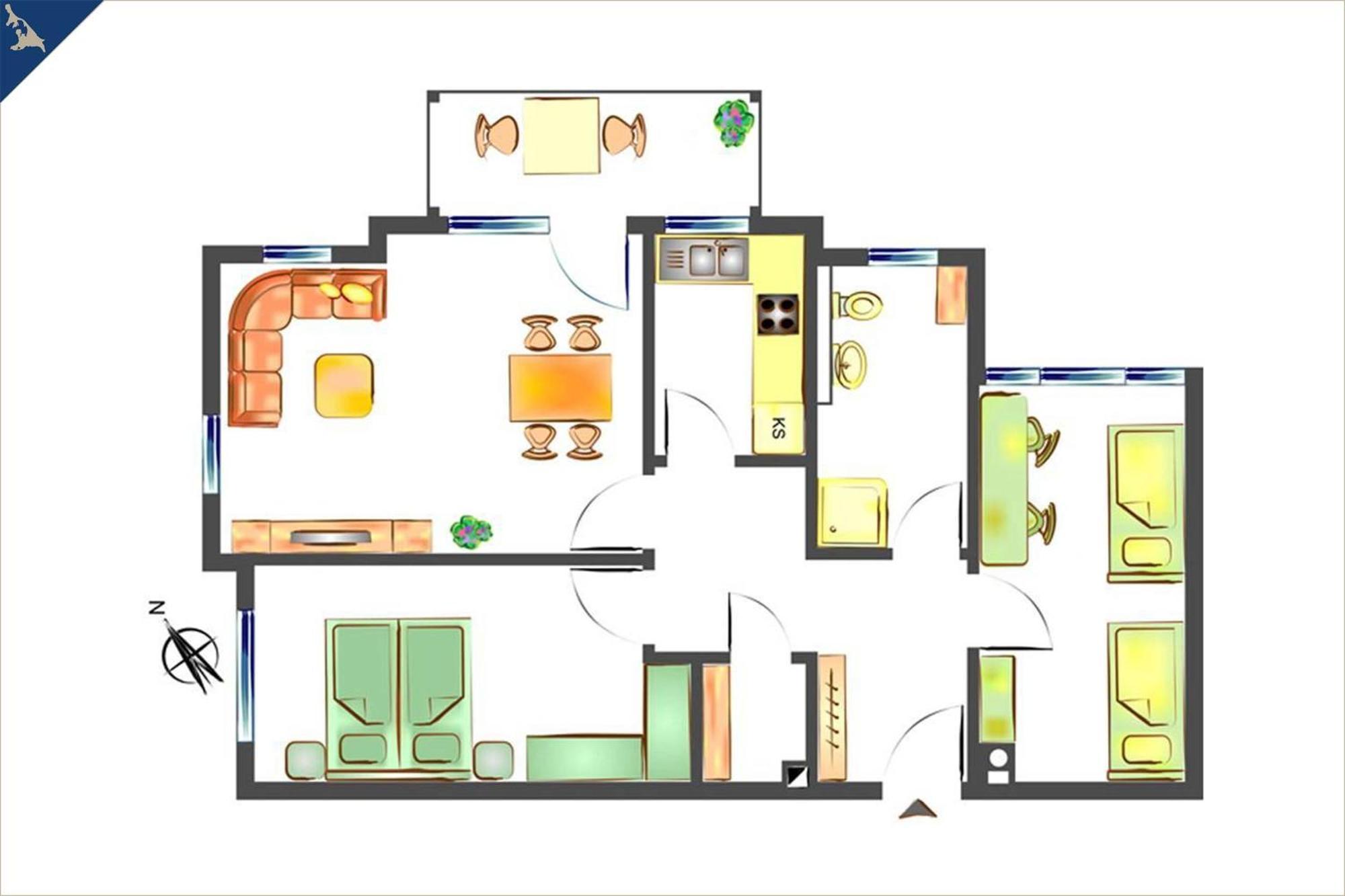 Apartment Meereswoge 제바트헤링스도르프 외부 사진